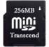Transcend MiniSD 256MB